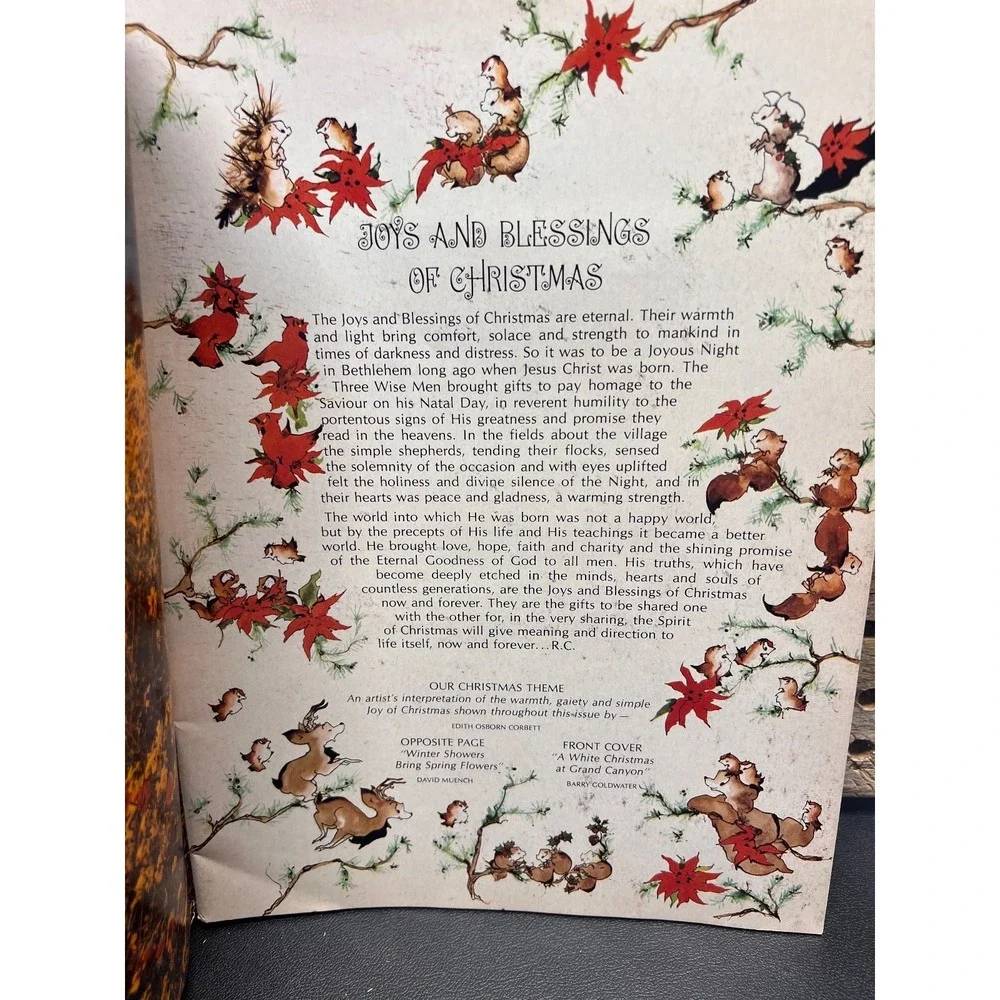Arizona Highways December 1968 Christmas Edition